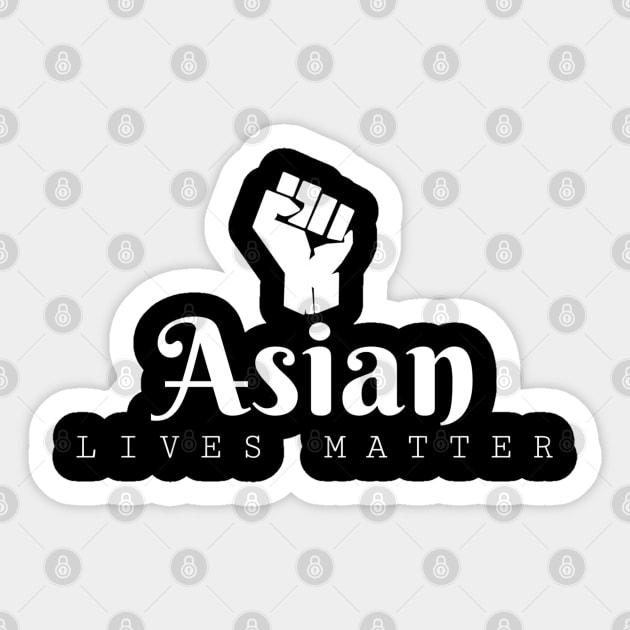 Asian Lives Matter Sticker by Aisiiyan